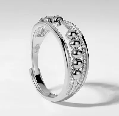 Bague d'inquiétude coulissante à pendule so rings